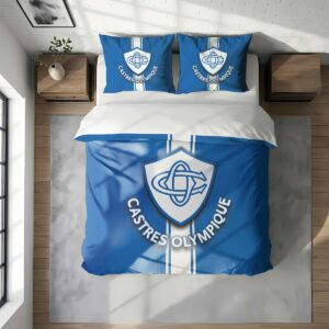 Alternative view of Housse De Couette Castres Olympique Rugby Club Parure de lit Ensemble De Literie Rugby - Model 08