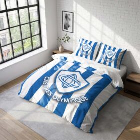 Housse De Couette Castres Olympique Rugby Club Parure de lit Ensemble De Literie Rugby – Model 09