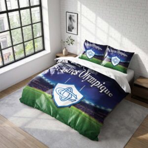 Housse De Couette Castres Olympique Rugby Club Parure de lit Ensemble De Literie Rugby - Model 14
