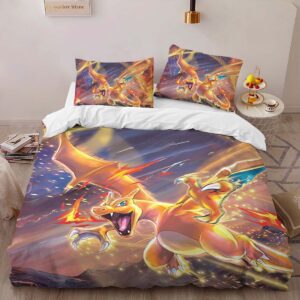 Alternative view of Housse De Couette Dracaufeu Pokémon 2 Parure de lit Ensemble De Literie
