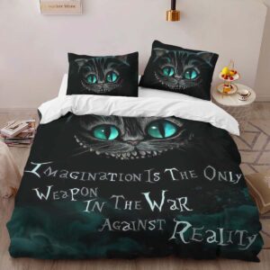 Alternative view of Housse De Couette Chat du Cheshire – Alice au pays des merveilles 03 Parure de lit Ensemble De Literie