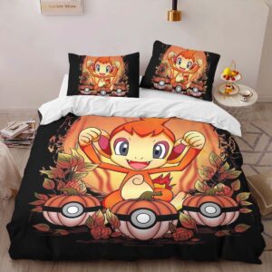 Alternative view of Housse De Couette Chimpenfeu Pokémon Parure de lit Ensemble De Literie