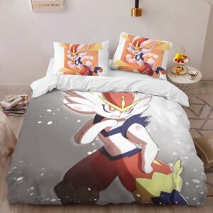 Alternative view of Housse De Couette Pyrobut Pokémon 3 Parure de lit Ensemble De Literie
