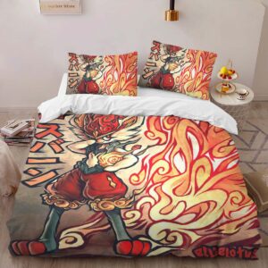 Alternative view of Housse De Couette Pyrobut Pokémon 6 Parure de lit Ensemble De Literie