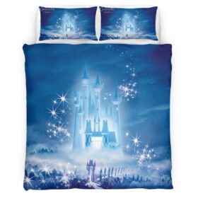 Housse De Couette Cendrillon – Château Disney Parure de lit Ensemble De Literie