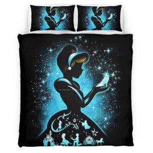 Housse De Couette Cendrillon – Princesse Disney 04 Parure de lit Ensemble De Literie