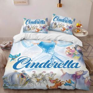 Alternative view of Housse De Couette Cendrillon – Princesse Disney 11 Parure de lit Ensemble De Literie