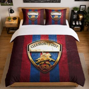 Alternative view of Housse De Couette Clermont Foot 01 Parure de lit Ensemble De Literie - CF63 Ligue 2