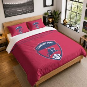 Housse De Couette Clermont Foot 05 Parure de lit Ensemble De Literie – CF63 Ligue 2