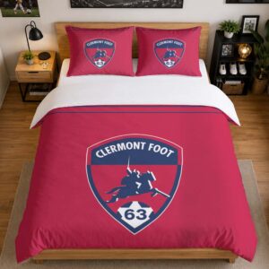 Alternative view of Housse De Couette Clermont Foot 05 Parure de lit Ensemble De Literie - CF63 Ligue 2