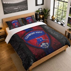 Housse De Couette Clermont Foot 08 Parure de lit Ensemble De Literie - CF63 Ligue 2