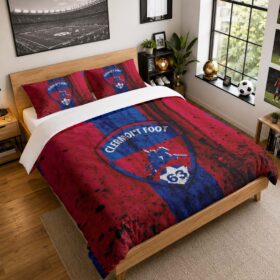 Housse De Couette Clermont Foot 09 Parure de lit Ensemble De Literie – CF63 Ligue 2
