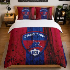 Alternative view of Housse De Couette Clermont Foot 09 Parure de lit Ensemble De Literie - CF63 Ligue 2