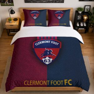 Alternative view of Housse De Couette Clermont Foot 10 Parure de lit Ensemble De Literie - CF63 Ligue 2