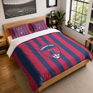 Housse De Couette Clermont Foot 11 Parure de lit Ensemble De Literie - CF63 Ligue 2