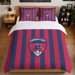Alternative view of Housse De Couette Clermont Foot 11 Parure de lit Ensemble De Literie - CF63 Ligue 2