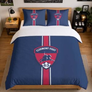 Alternative view of Housse De Couette Clermont Foot 12 Parure de lit Ensemble De Literie - CF63 Ligue 2