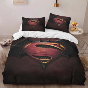 Alternative view of Housse De Couette Batman et Superman DC Parure de lit Ensemble De Literie