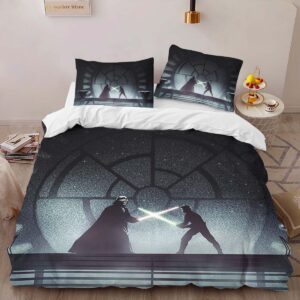 Alternative view of Housse De Couette Dark Vador contre Luke Skywalker Star Wars Parure de lit Ensemble De Literie