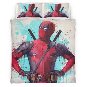 Housse De Couette Deadpool 18 Parure de lit Ensemble De Literie