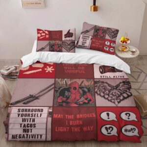 Alternative view of Housse De Couette Deadpool 20 Parure de lit Ensemble De Literie