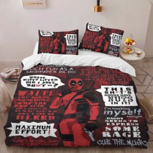 Alternative view of Housse De Couette Deadpool 21 Parure de lit Ensemble De Literie