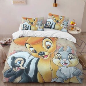Alternative view of Housse De Couette Bambi & Panpan Disney 11 Parure de lit Ensemble De Literie