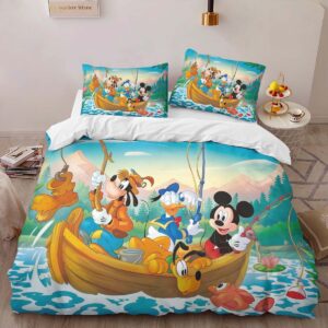 Alternative view of Housse De Couette Donald Duck & Mickey Mouse Disney 02 Parure de lit Ensemble De Literie