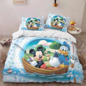 Alternative view of Housse De Couette Donald Duck & Mickey Mouse Disney Parure de lit Ensemble De Literie