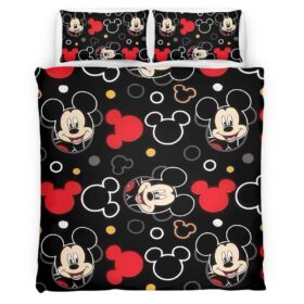 Housse De Couette Mickey Mouse Disney 17 Parure de lit Ensemble De Literie