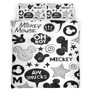 Housse De Couette Mickey Mouse Disney 29 Parure de lit Ensemble De Literie