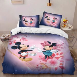 Alternative view of Housse De Couette Mickey Mouse & Minnie Mouse Disney 12 Parure de lit Ensemble De Literie