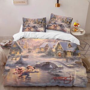 Alternative view of Housse De Couette Mickey Mouse & Minnie Mouse Disney 13 Parure de lit Ensemble De Literie