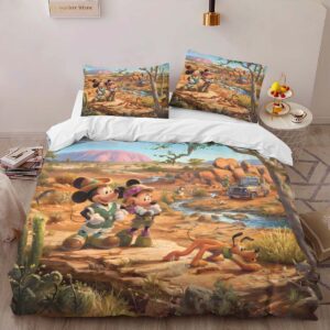 Alternative view of Housse De Couette Mickey Mouse & Minnie Mouse Disney 14 Parure de lit Ensemble De Literie