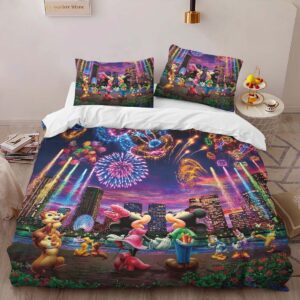 Alternative view of Housse De Couette Mickey Mouse & Minnie Mouse Disney 2 Parure de lit Ensemble De Literie