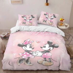 Alternative view of Housse De Couette Mickey Mouse & Minnie Mouse Disney 20 Parure de lit Ensemble De Literie