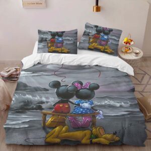 Alternative view of Housse De Couette Mickey Mouse & Minnie Mouse Disney 7 Parure de lit Ensemble De Literie