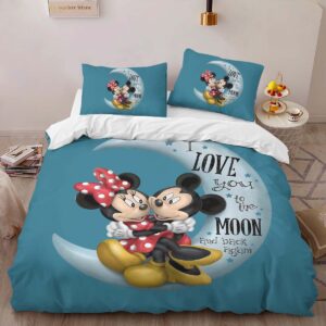 Alternative view of Housse De Couette Mickey Mouse & Minnie Mouse Disney 9 Parure de lit Ensemble De Literie
