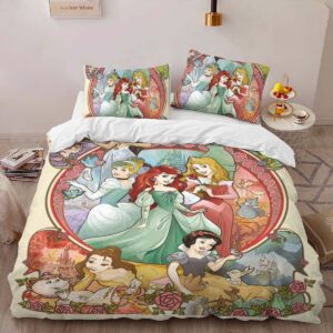 Alternative view of Housse De Couette Princesses Disney 11 Parure de lit Ensemble De Literie