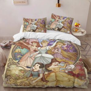 Alternative view of Housse De Couette Princesses Disney 16 Parure de lit Ensemble De Literie