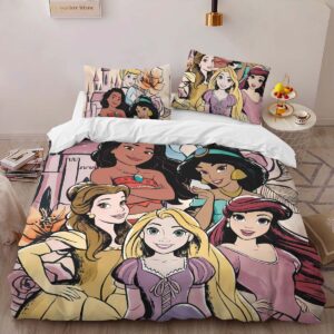 Alternative view of Housse De Couette Princesses Disney 18 Parure de lit Ensemble De Literie
