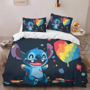 Alternative view of Housse De Couette Disney Stitch 15 Parure de lit Ensemble De Literie