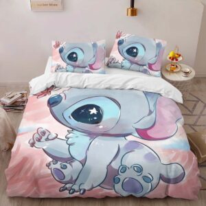 Alternative view of Housse De Couette Disney Stitch 16 Parure de lit Ensemble De Literie