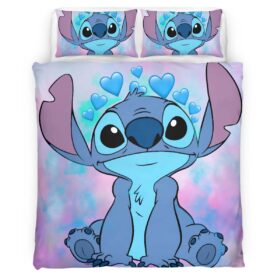 Housse De Couette Disney Stitch 17 Parure de lit Ensemble De Literie
