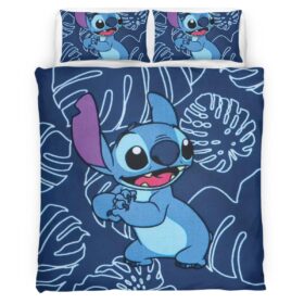 Housse De Couette Disney Stitch 21 Parure de lit Ensemble De Literie