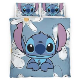 Housse De Couette Disney Stitch 27 Parure de lit Ensemble De Literie