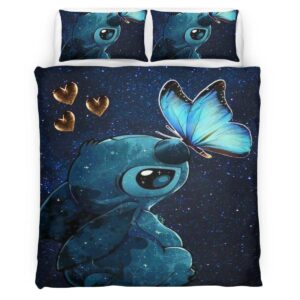 Housse De Couette Disney Stitch 28 Parure de lit Ensemble De Literie