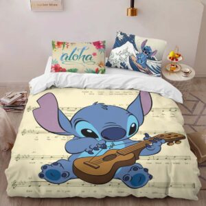 Alternative view of Housse De Couette Disney Stitch 56 Parure de lit Ensemble De Literie