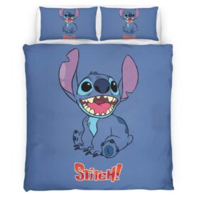 Housse De Couette Disney Stitch 60 Parure de lit Ensemble De Literie