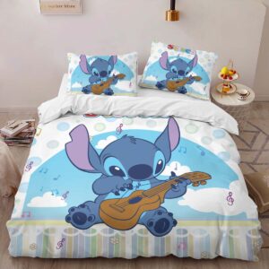 Alternative view of Housse De Couette Disney Stitch 63 Parure de lit Ensemble De Literie